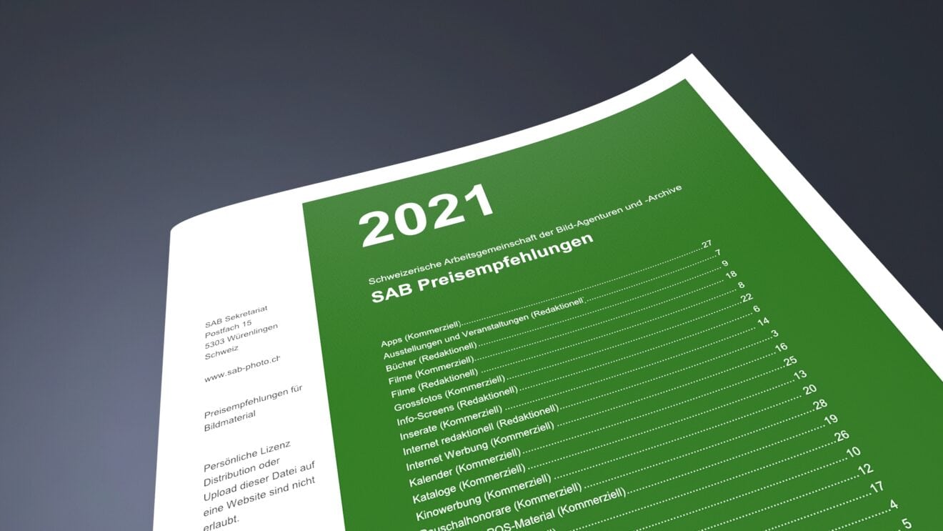 Neu: die SAB Preisempfehlungen 2021