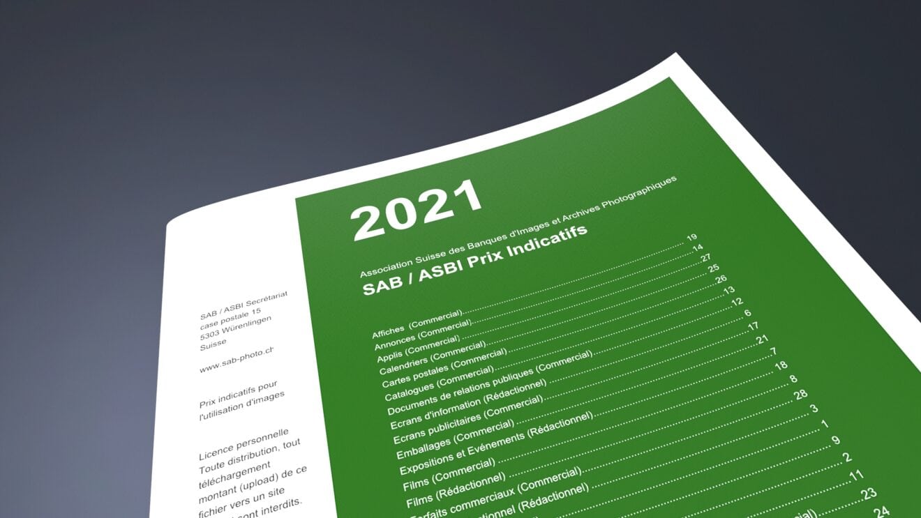 Nouvelle édition : SAB / ASBI Prix Indicatifs 2021